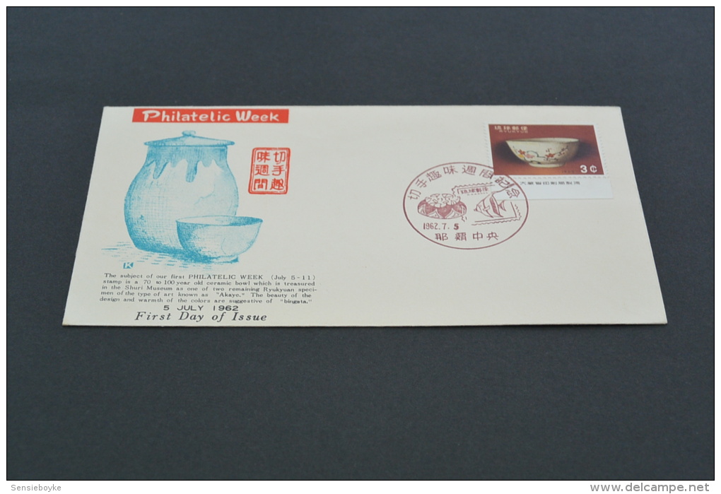 FC505-    FDC Japan -1962- Philatelic Week - FDC