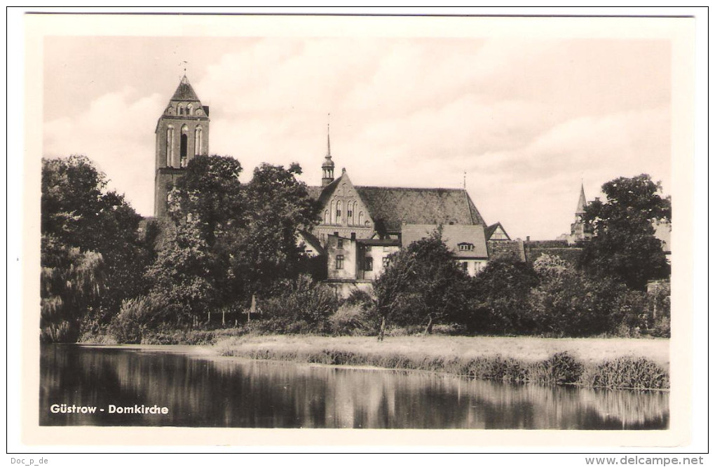 Deutschland - Güstrow - Domkirche - Alte Ansicht - Guestrow