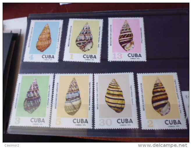 CUBA TIMBRE OBLITERE   YVERT N° 1709.1715** - Ongebruikt