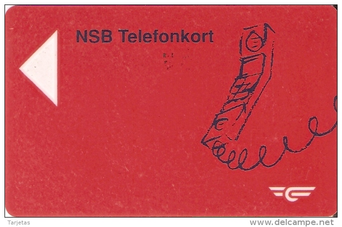 TARJETA DE NORUEGA DE NSB TELEFONKORT DE 20 KR. - Norwegen