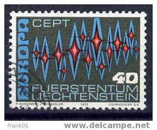 Liechtenstein 1972 EUROPA Used / Gestempelt - 1972