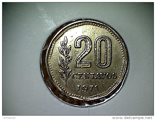 Argentine 20 Centavos 1971 - Argentine