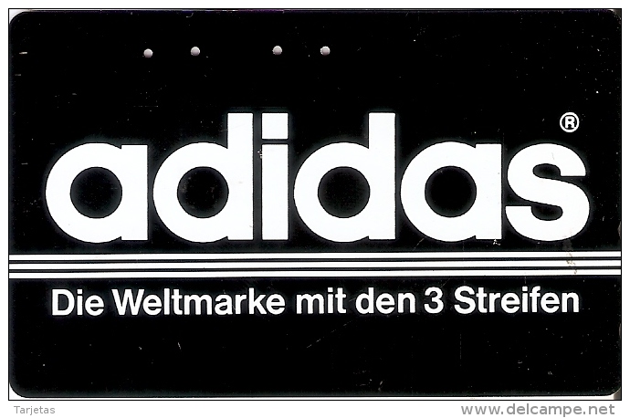 TARJETA DE JAPON DE ADIDAS DE 50 UNITS (110-011) - Japón