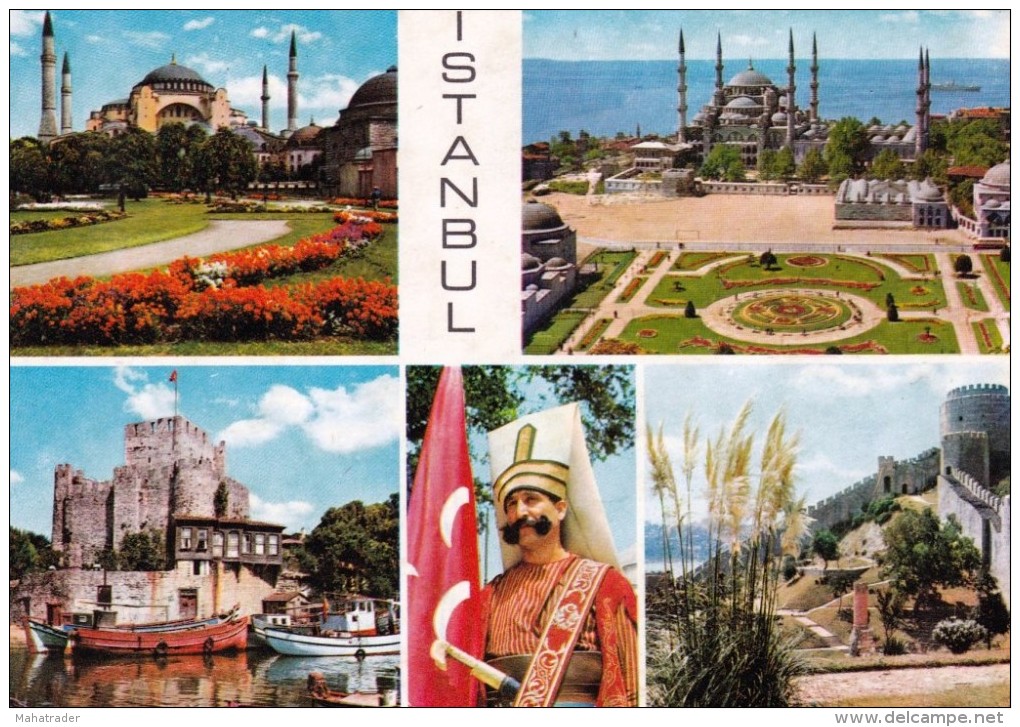 Turkey - Istanbul - Multi Views The Blue Mosque - Islam