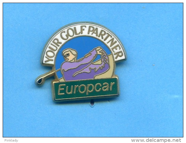 RARE PINS GOLF EUROPCAR ZAMAC FR889 - Golf