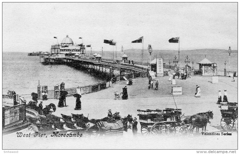 Postcard - Morecambe West End Pier, Lancashire. B - Other & Unclassified