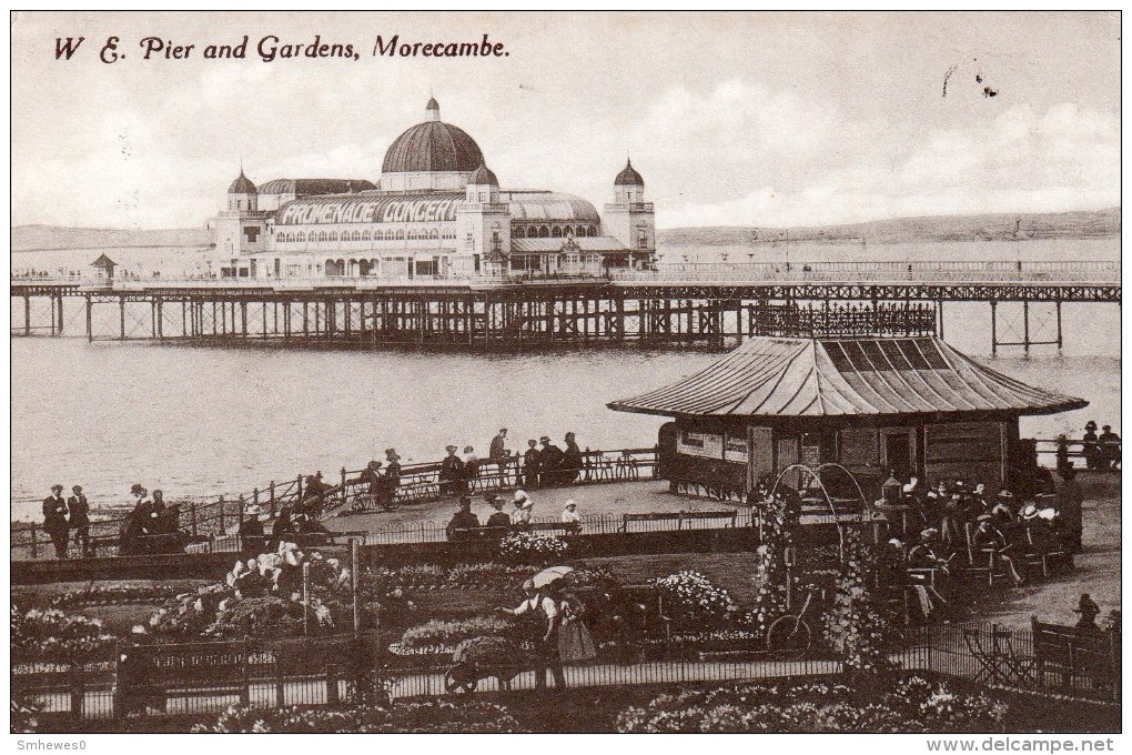 Postcard - Morecambe West End Pier, Lancashire. C - Other & Unclassified