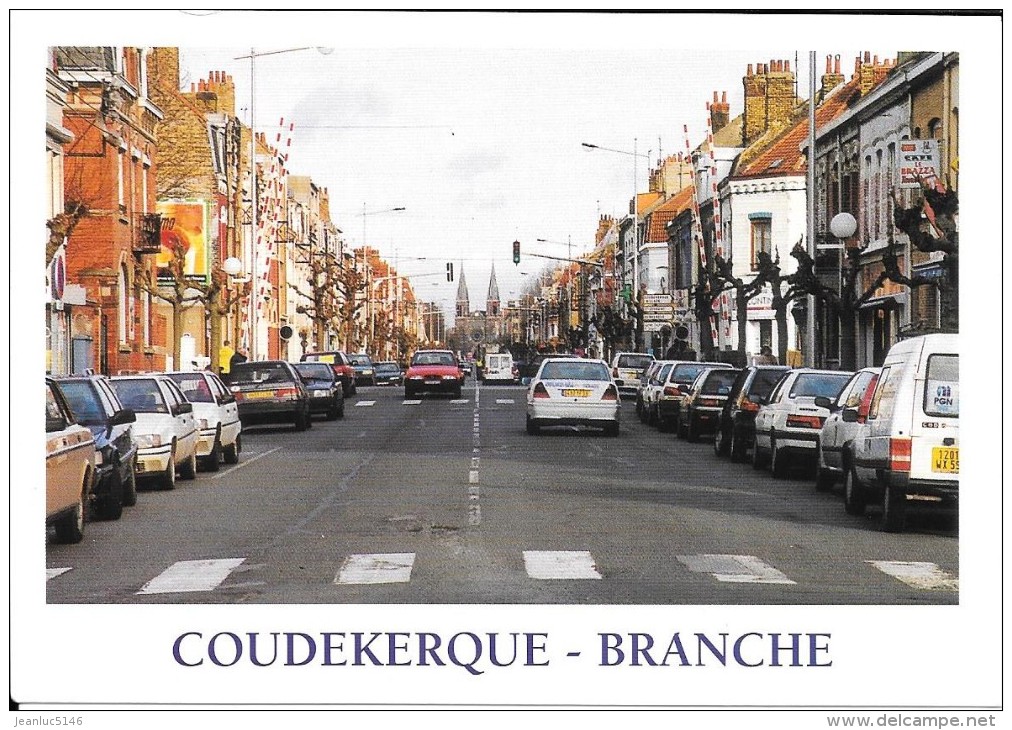 Coudekerque Branche. Le Boulevard Jean-Jaurès. - Coudekerque Branche