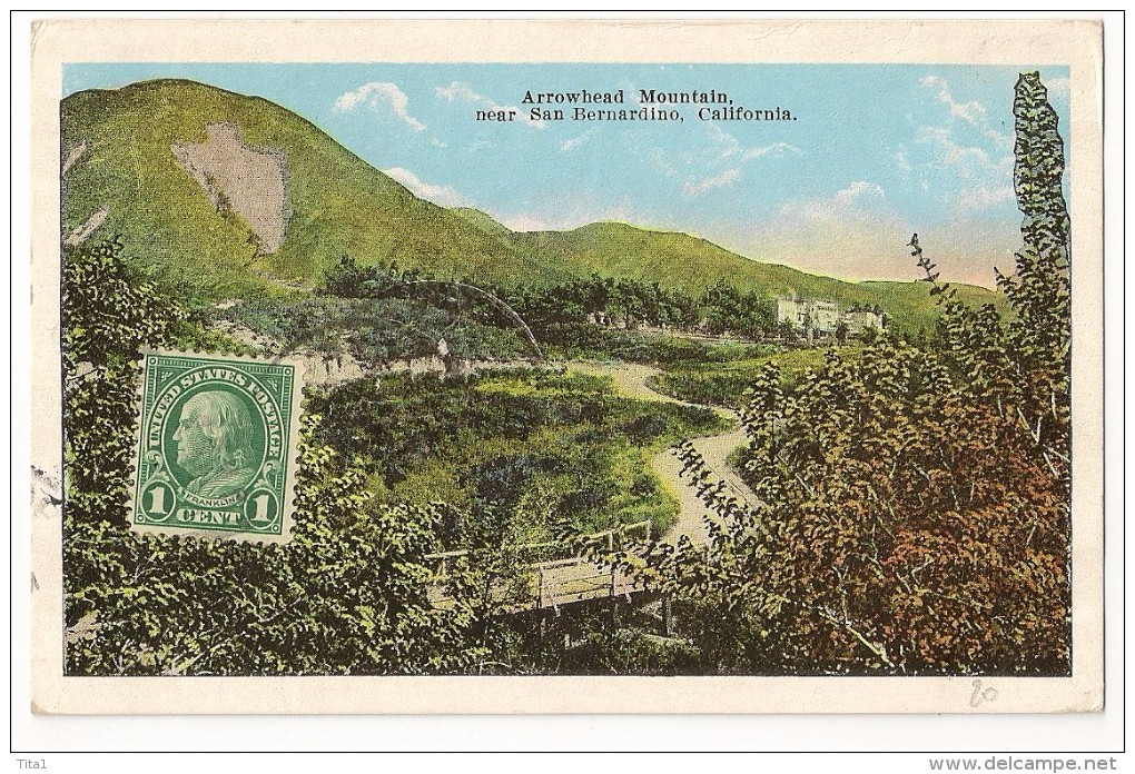 S3330 - Arrowhead Mountain Near San Bernardino, California - San Bernardino