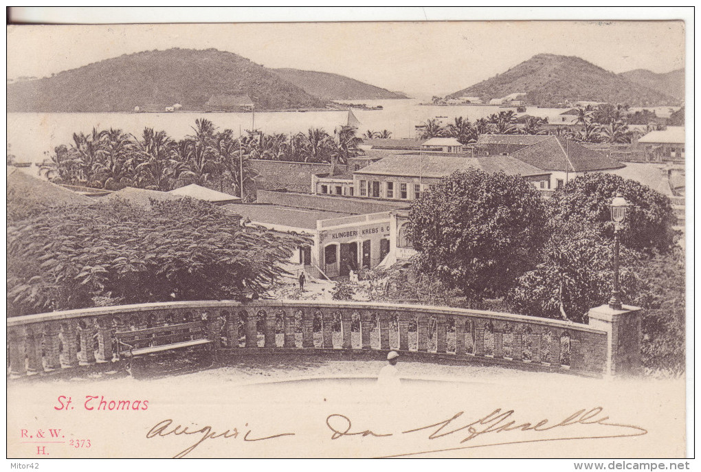 1-St. Thomas & Prince-Sao Tomè E Principe-Spedita Dall´Italia-Francobollo C.2 Aquila Sabauda 1901 - Sao Tome And Principe