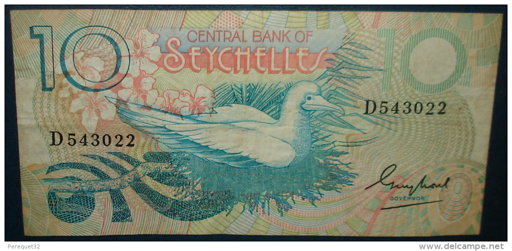 Seychelles 10 Rupees.Etat Correct - Seychelles