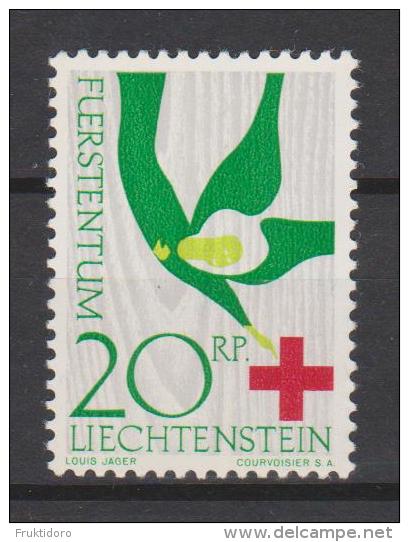 Liechtenstein Mi 428 Red Cross * * - Neufs