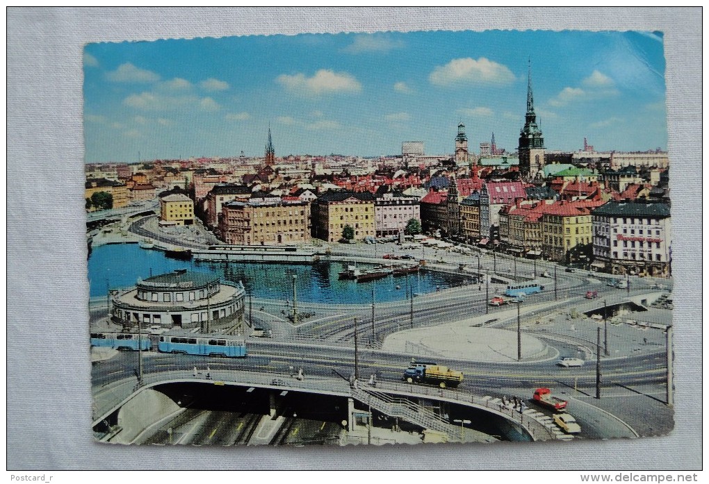 Sweden Stockholm Motiv Fran Gamla Stan  Stamp 1963 A 37 - Zweden