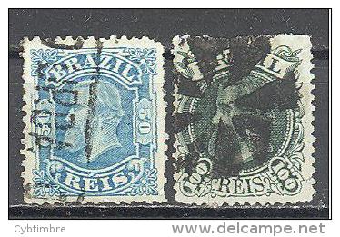 Bresil: Yvert N° 48/9°; Cote 62.50€; Voir Le Scan - Used Stamps