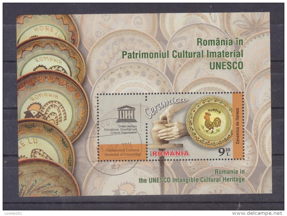 2014 - Romania In The UNESCO INTANGIBLE CULTURAL HERITAGE - Blocks & Sheetlets