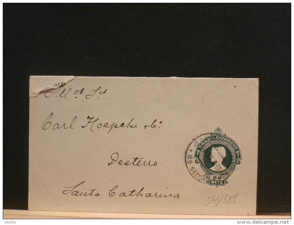 54/585  ENVELOPPE    BRESIL - Postal Stationery