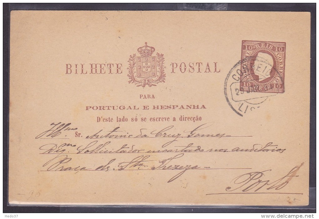 Portugal - Lettre - Marcophilie