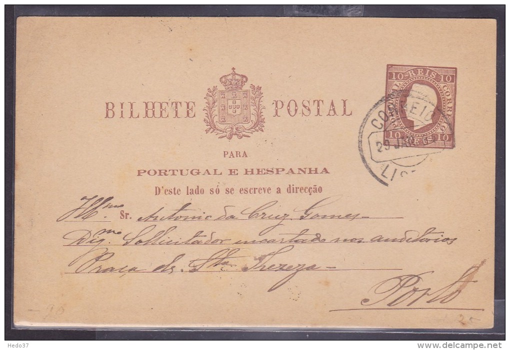 Portugal - Lettre - Postmark Collection