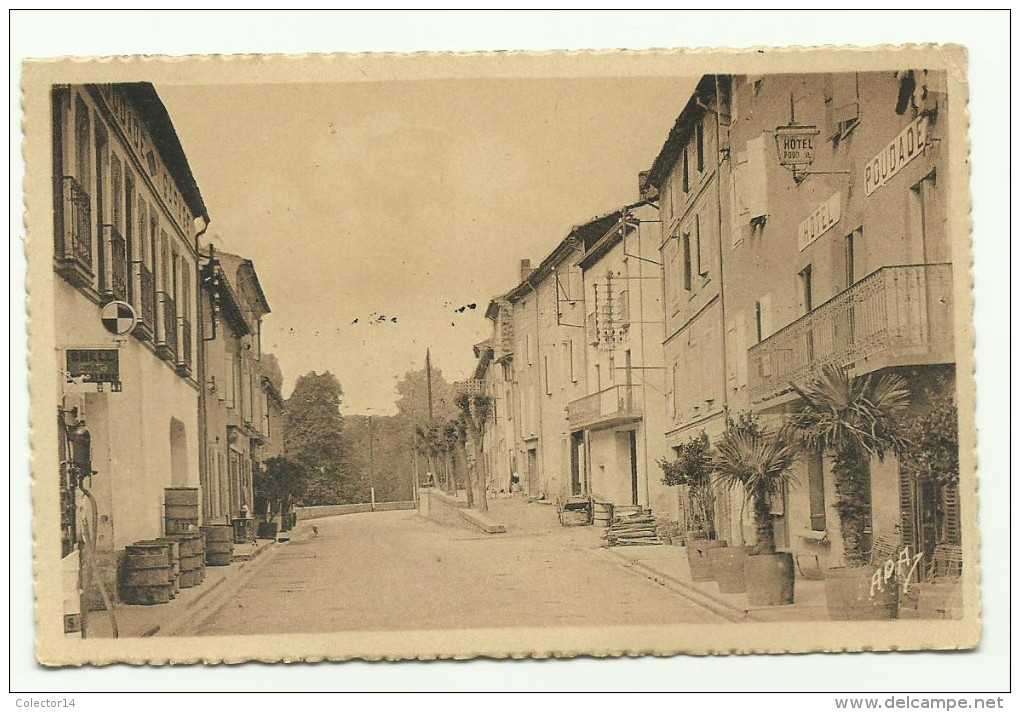 11 AXAT  RUE PRINCIPALE  1960 - Axat