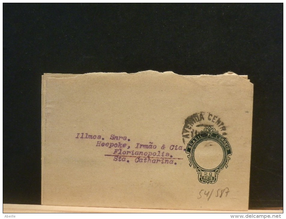 54/587  BANDE DE JOURNAUX  BRESIL - Postal Stationery