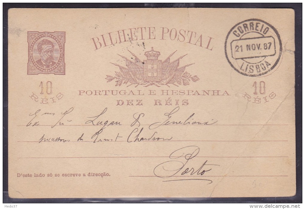 Portugal - Lettre - Marcophilie