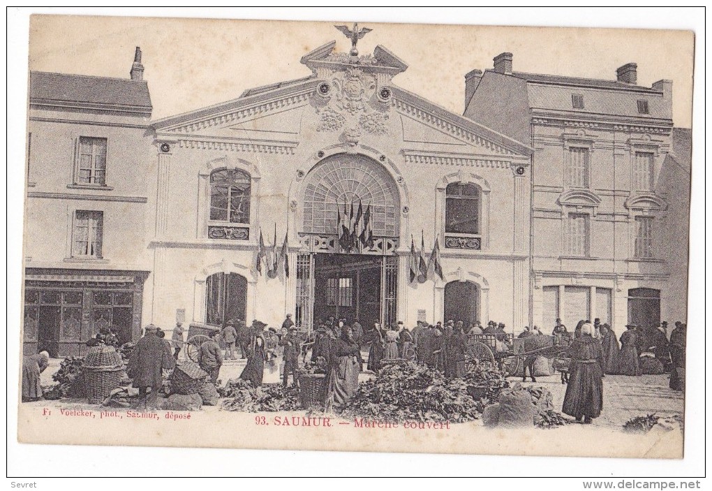 SAUMUR. - Marché Couvert - Saumur