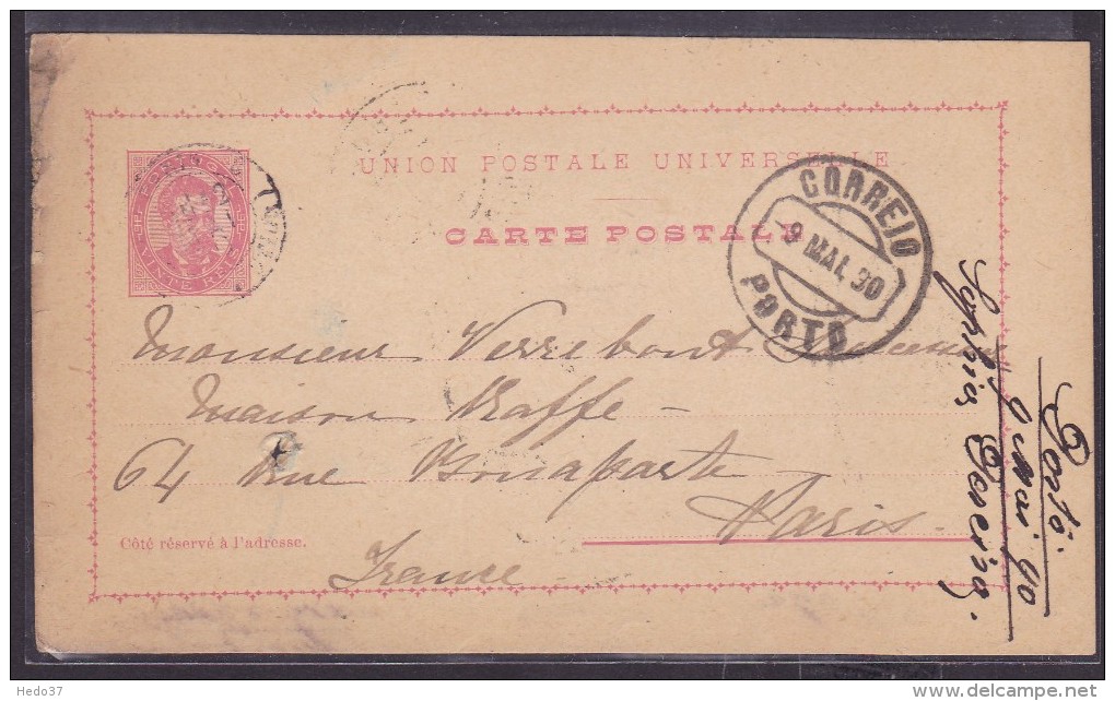 Portugal - Lettre - Poststempel (Marcophilie)