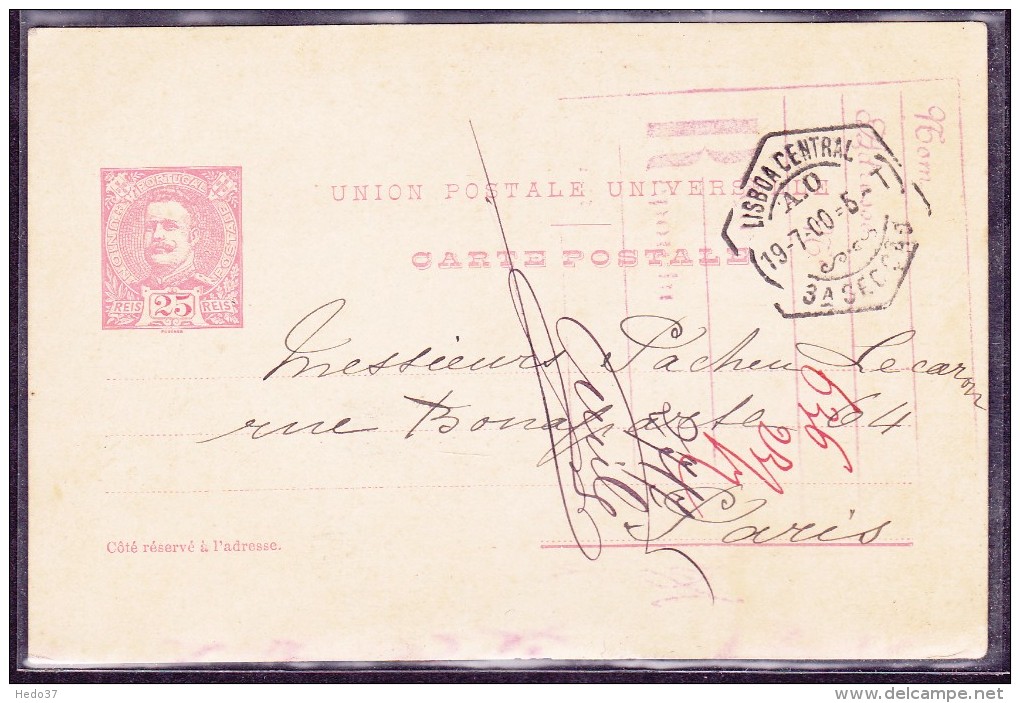 Portugal - Lettre - Postmark Collection