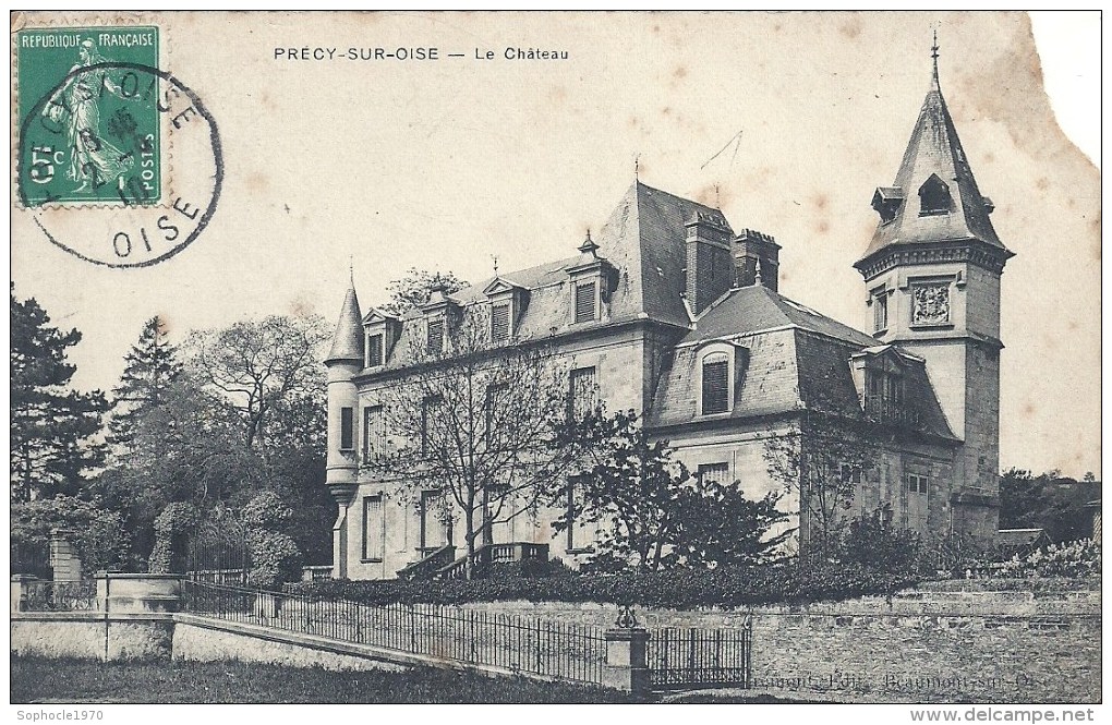 PICARDIE - 60 - OISE - PRECY SUR OISE - Le Château - Précy-sur-Oise