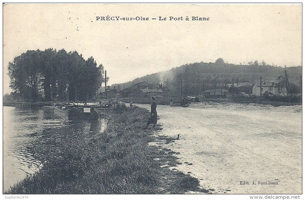 PICARDIE - 60 - OISE - PRECY SUR OISE - Le Port à Blanc - Précy-sur-Oise