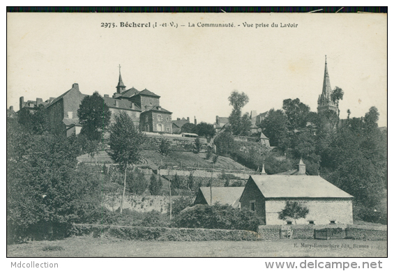 35 BECHEREL / La Communauté, Vue Prise Du Lavoir / - Bécherel