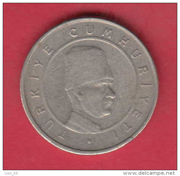 F4477  / -  10 Kurus -  2005  -  Turkey Turkije Turquie Turkei  - Coins Munzen Monnaies Monete - Turquia