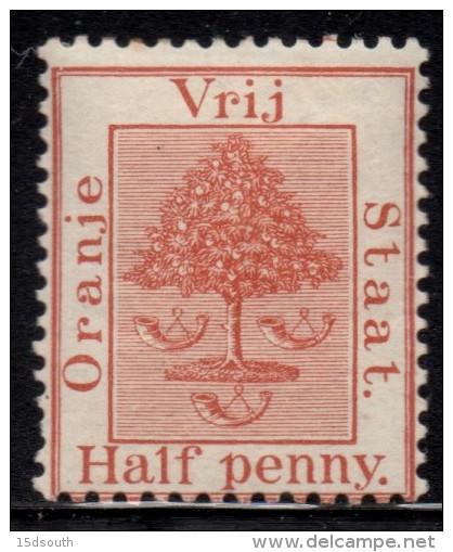 Orange Free State - 1883 ½d (*) # SG 48 - Orange Free State (1868-1909)