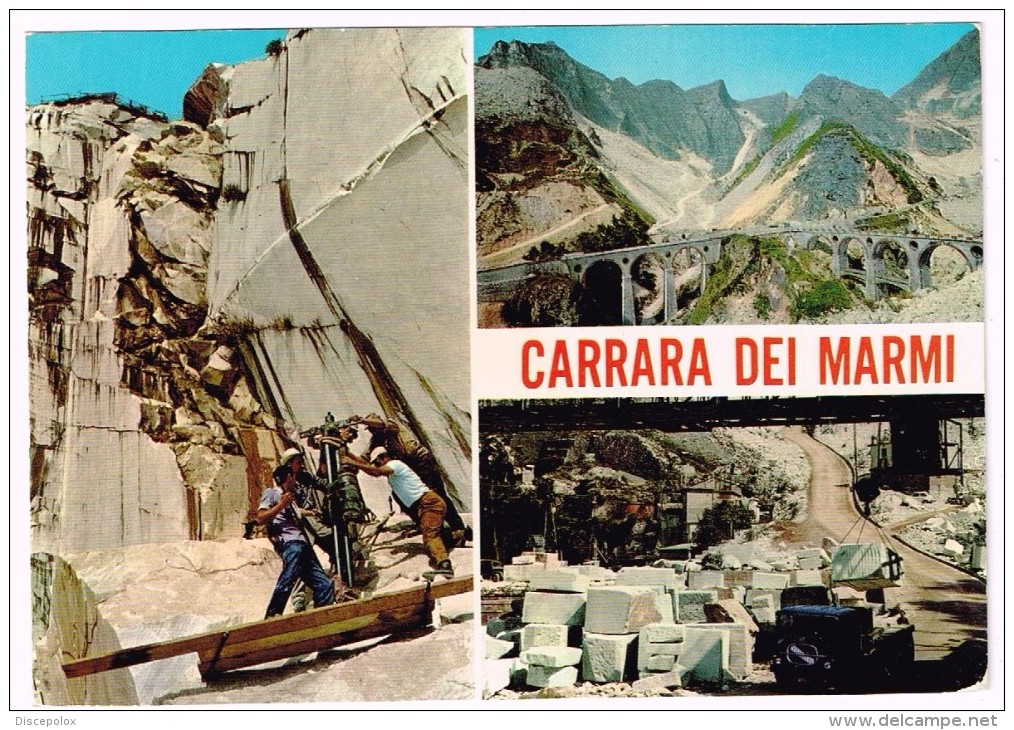 H3405 Carrara Dei Marmi - Multipla Panorama Vedute / Non Viaggiata - Carrara