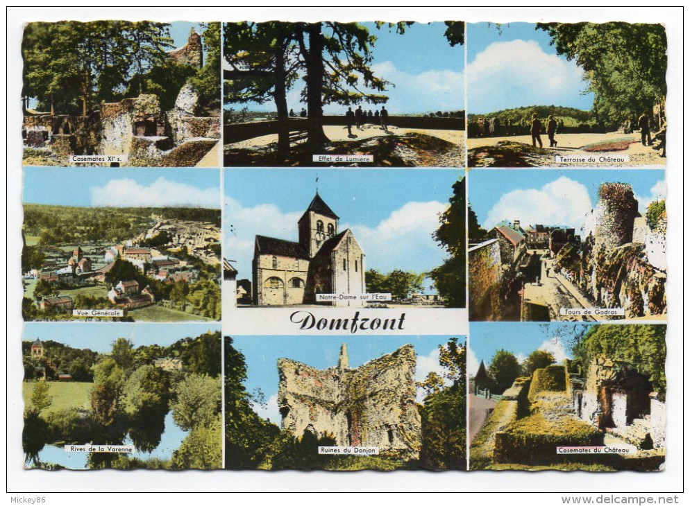 DOMFRONT----Multivues (vue Générale,tours,chateau,église,casemates) .................à Saisir - Domfront