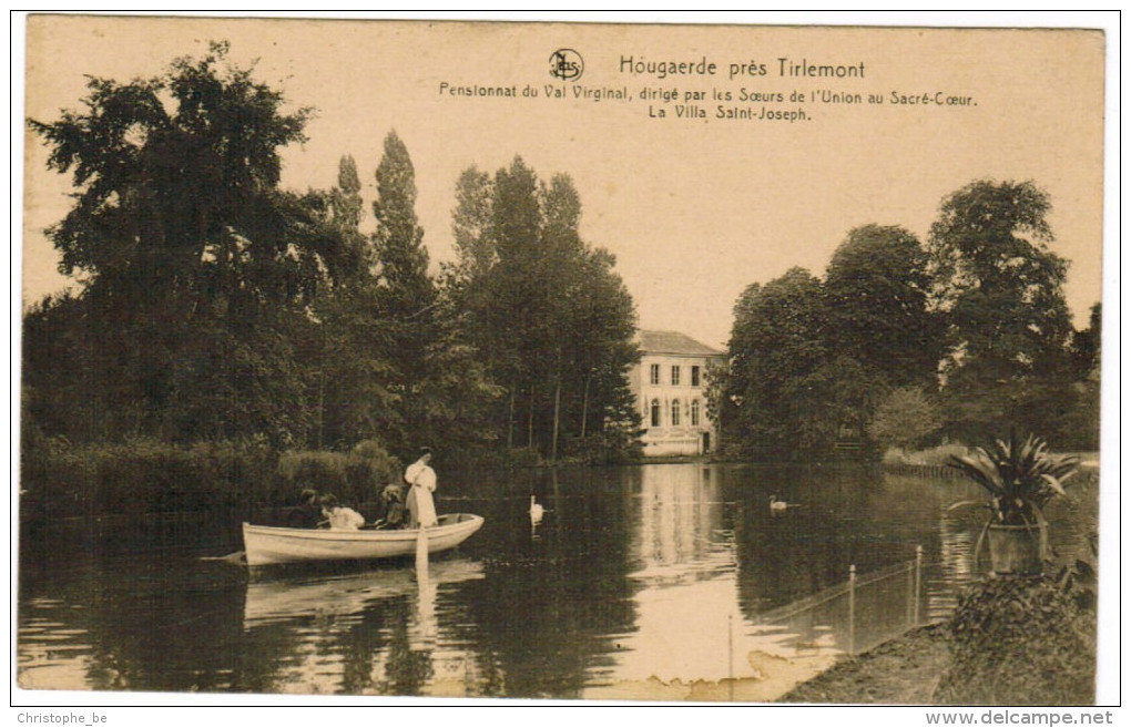 Hougarde Prèe Tirlemont, Pensionnat De Val Virginal, Dirigé Par Les Soeurs De L'union Du Sacré Coeur (pk21437) - Hoegaarden