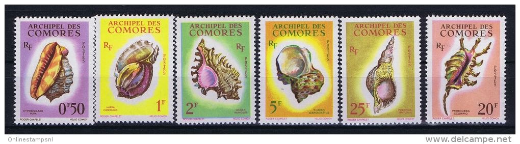 COMORES   Yv Nr 19 - 24 MH/* Avec Charniere 1962 - Neufs