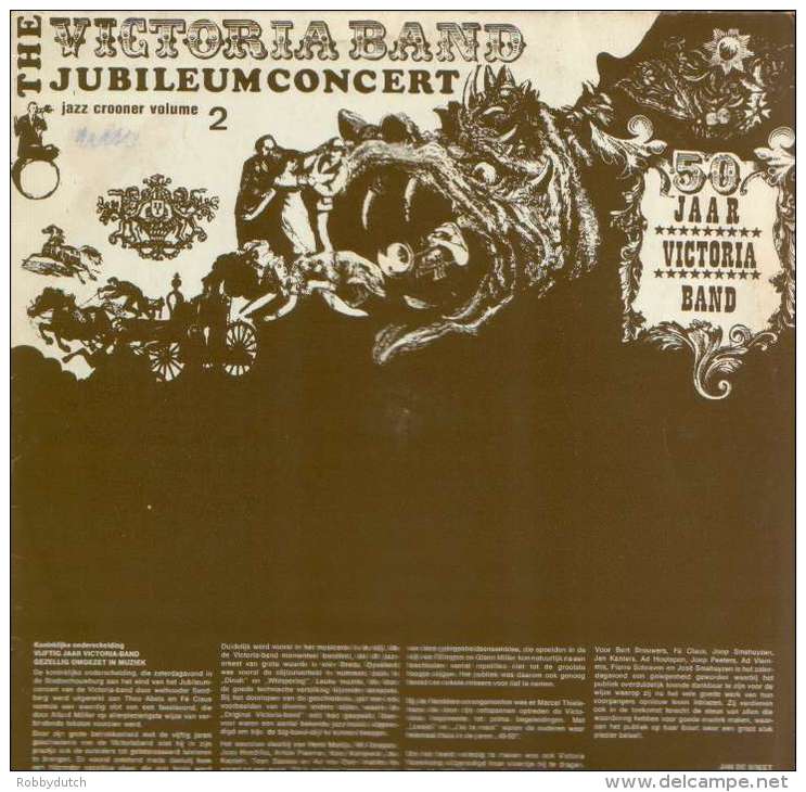 * LP *  VICTORIABAND - JUBILEUMCONCERT (Jazz Crooner Vol.2)(Holland 1974 EX-!!!) - Jazz