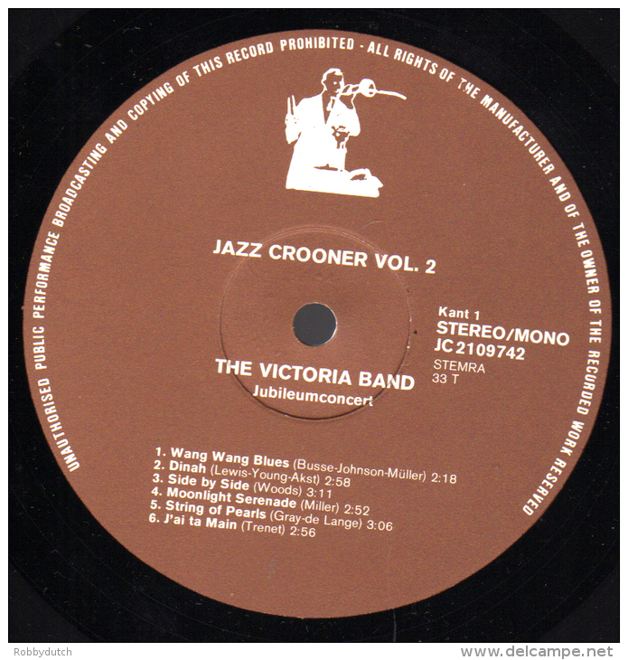 * LP *  VICTORIABAND - JUBILEUMCONCERT (Jazz Crooner Vol.2)(Holland 1974 EX-!!!) - Jazz