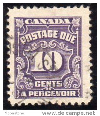 Canada Postage Due 1935-65 10c Value, Fine Used - Impuestos