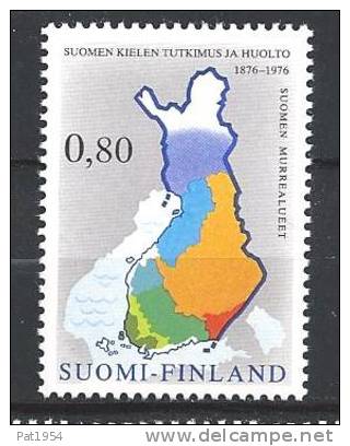 Finlande 1976 N°748 Langue Nationale - Neufs