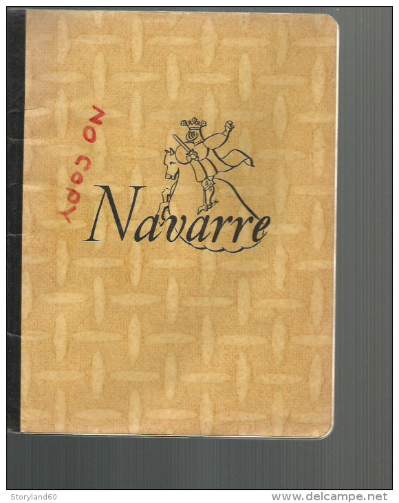 Cahier Navarre L , 96 Pages , Plein, Pas De Dessins , Allemand 1959-1960 - N