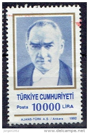 TURKEY  # FROM 1992 STANLEY GIBBINS 3145 - Oblitérés