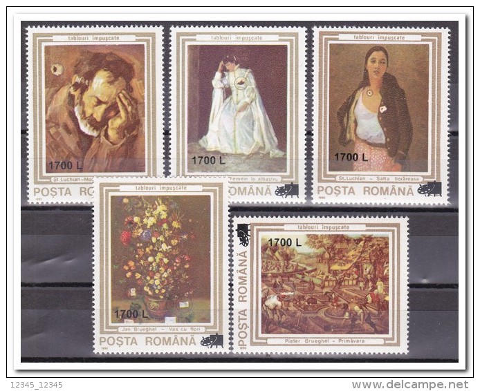 Roemenië 2000, Postfris MNH, Paintings - Ongebruikt