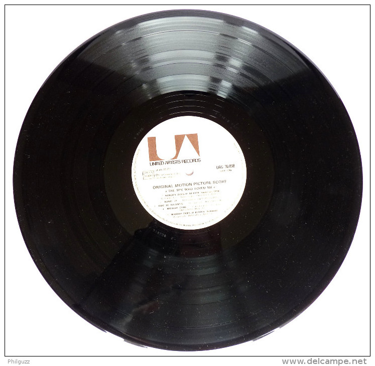 Disque Vinyle 33T JAMES BOND -  THE SPY WHO LOVED ME - UAG 30098 - 1977 - Schallplatten & CD