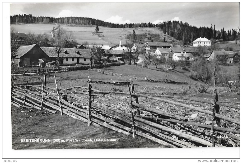 BREITENBRUNN (Autriche) Vue Du Village - Autres & Non Classés