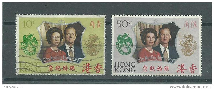 150022434  HONG  KONG  G.B.  YVERT  Nº  262/3 - Unused Stamps
