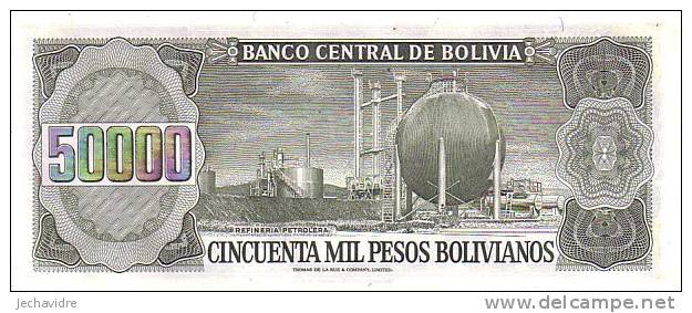 BOLIVIE  50 000 Pesos Bolivianos  Daté Du 5 Juin 1984   Pick 170a     ***** BILLET  NEUF ***** - Bolivien