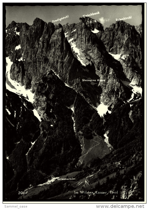 Im Wilden Kaiser / Tirol  -  Ansichtskarte Ca. 1968    (5023) - Kufstein