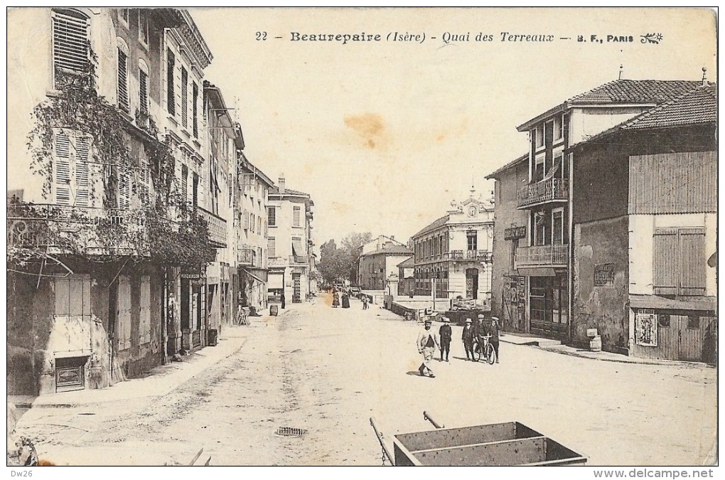 Beaurepaire (Isère) - Quai Des Terreaux - Edition B.F. Paris - Beaurepaire